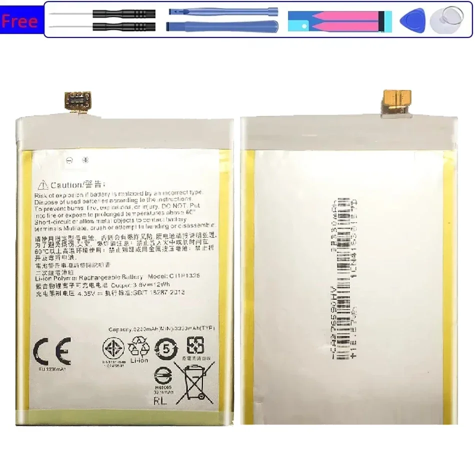 Mobile Phone Battery For Asus ZenFone 6 A601CG A600CG T00G C11P1325 3330mAh