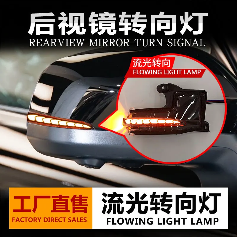 For Toyota NOAH 2022 Car LED Rearview Mirror Light Streamer Turn Signal Blinker Daytime Running Light Side Mirror Signal Lamp detail image 2