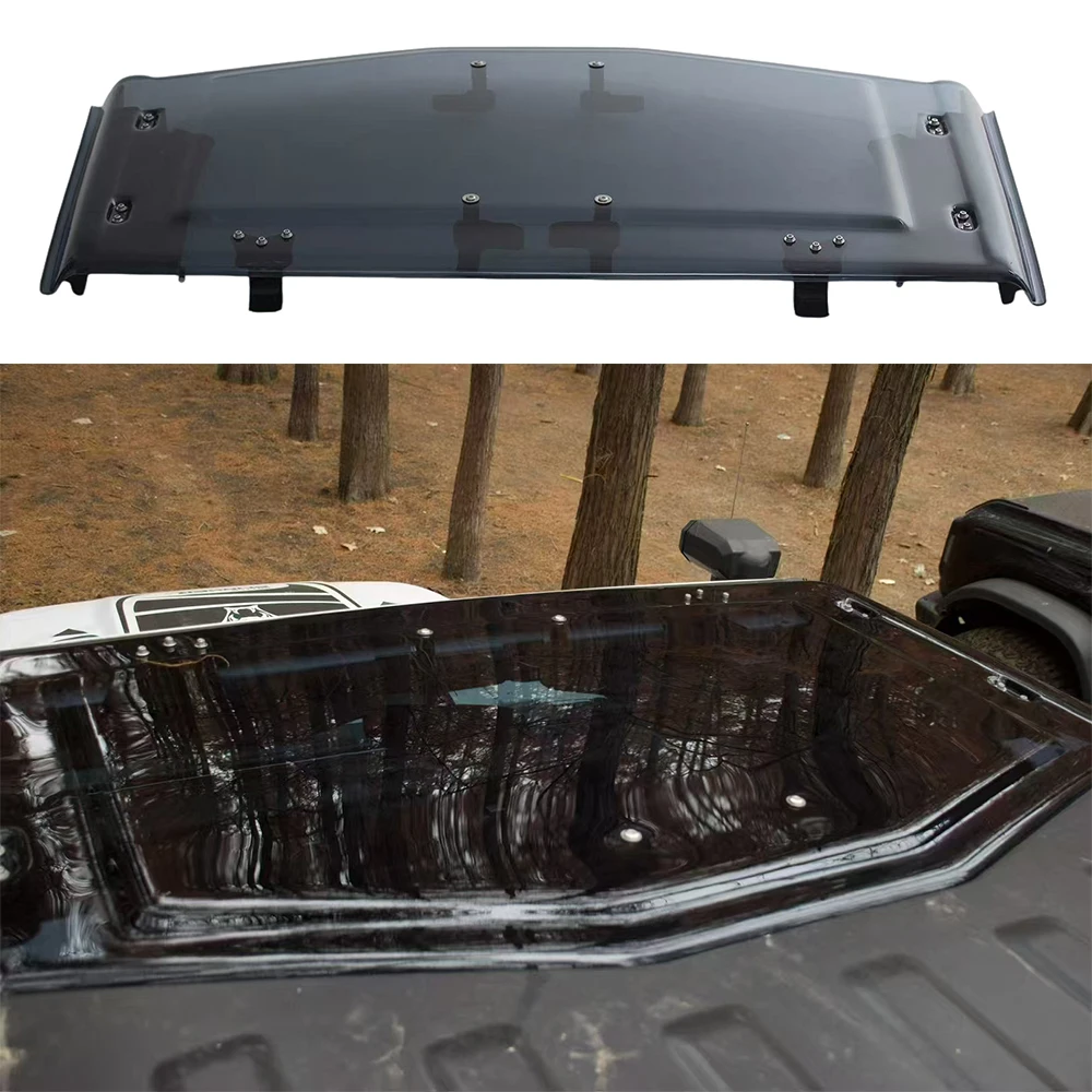 JL9060 Transparent Roof Top For Jeep Wrangler JL 2018+ Hard Front Roof Panel Replacement