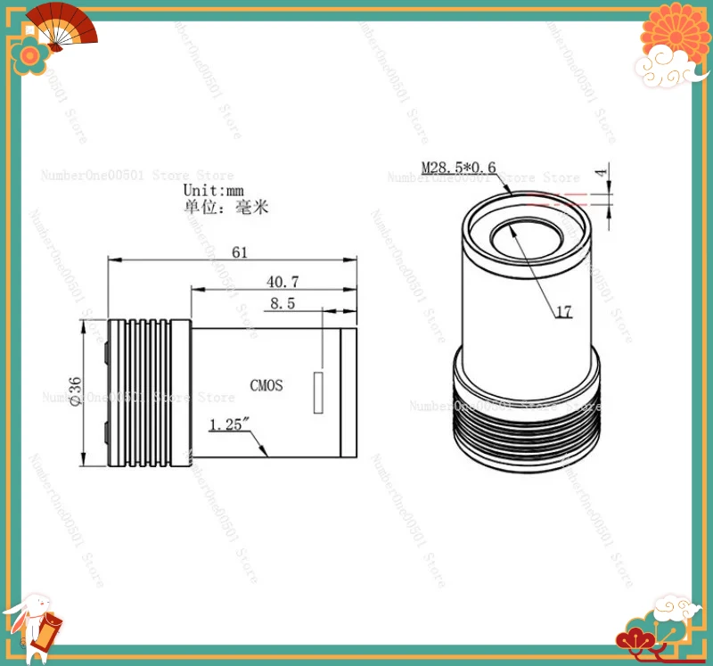 

ASI120MM Mini Monochrome Guide Camera 1/3 Inch USB2 0 ST4 Port for Astrophotography
