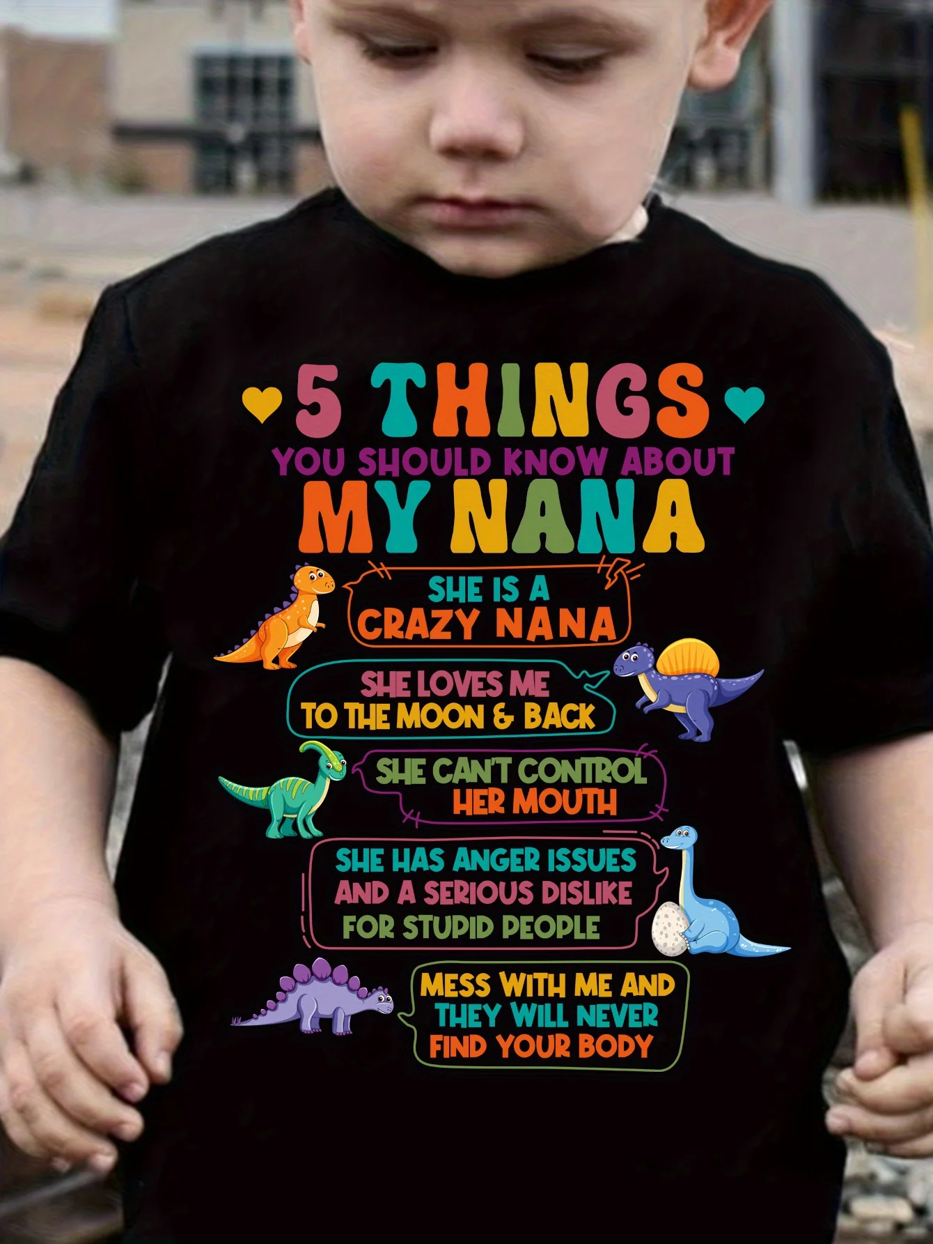 Boys 5 Things About My Print