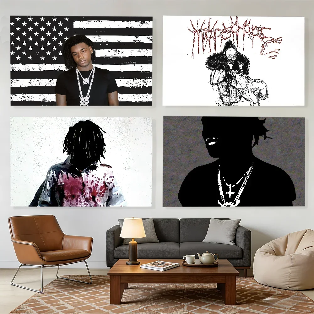 Image of Singer K-Ken Carson Flaggen-Dekorationsbanner, geeignet für Outdoor-Camping, Familienfeiern und Gartenmauern, als Geschenk