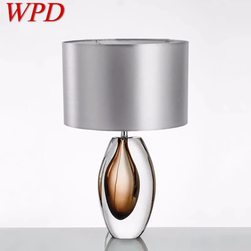 

WPD Nordic Glaze Table Lamp Modern Art Iiving Room Bedroom Study Hotel LED Personality Originality Desk Light