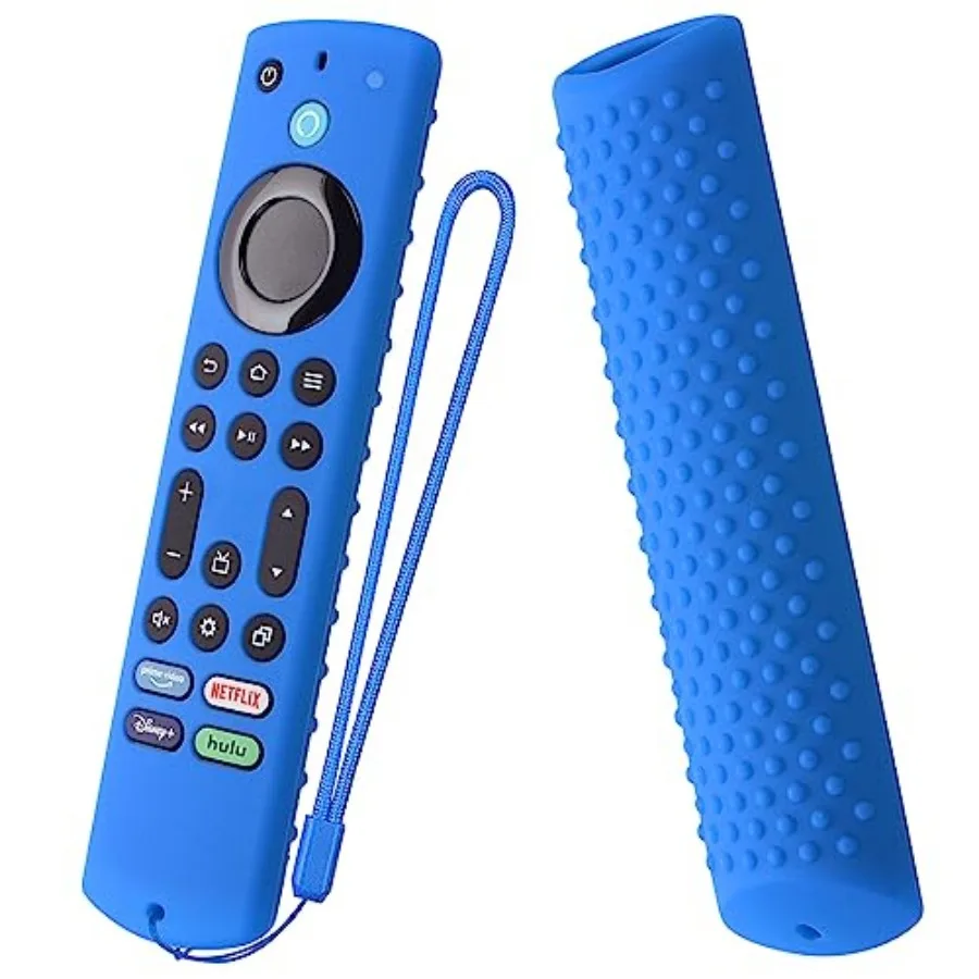 

Silicone Cover for Fire TV Stick 4K Max 2nd/ Insignia/Toshiba Remote Cover Shockproof Protective Case for Omni Series and TV 4-