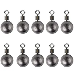 10pcs/Lot Fishing Weights Sinkers 3.5g 5g 7g 10g 14g 20g Fishing Sinker Carp Fishing Tackle Accessories