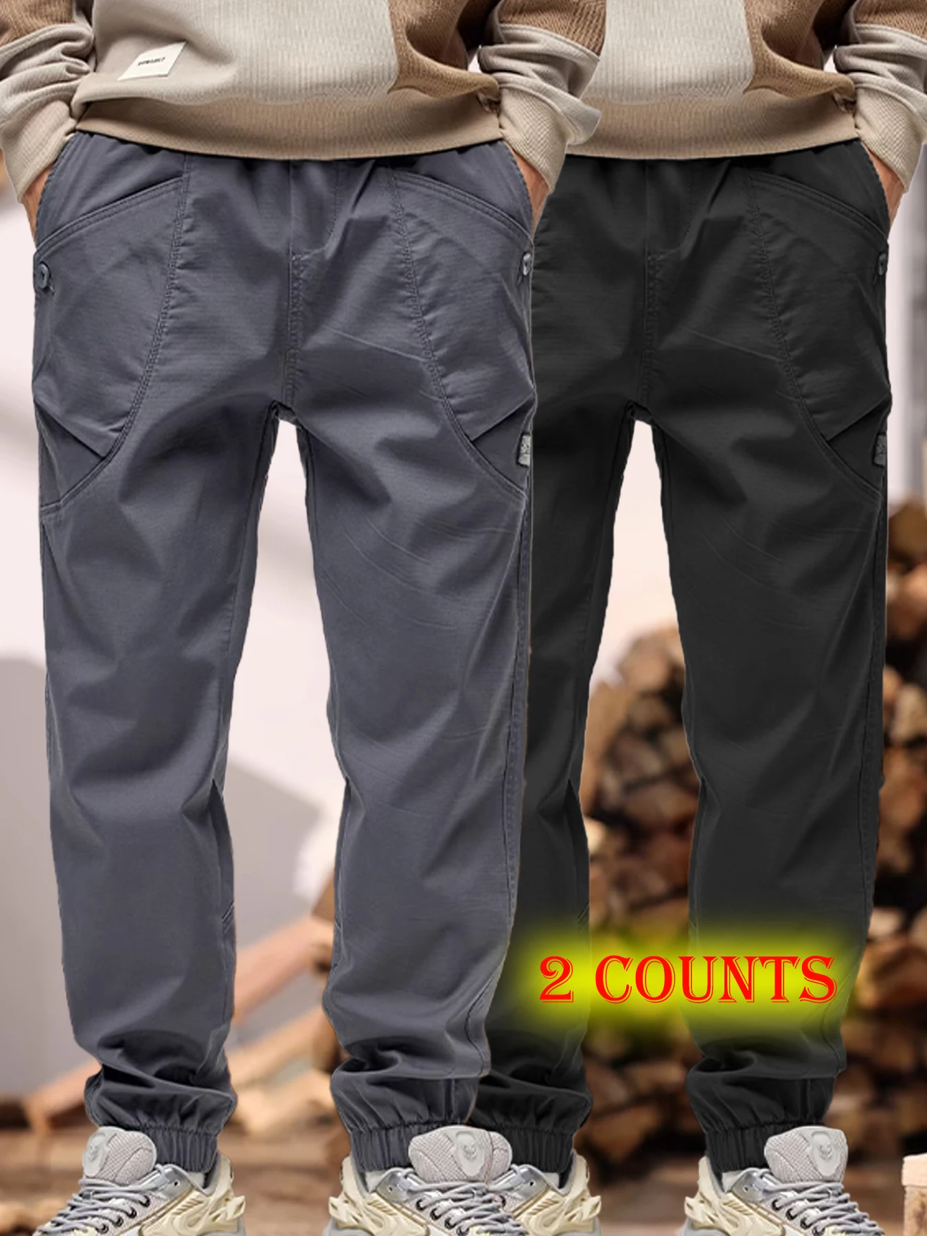 

Quick drying functional work pants men's outdoor American style assault work pants men's straight tube paratrooper loose casual