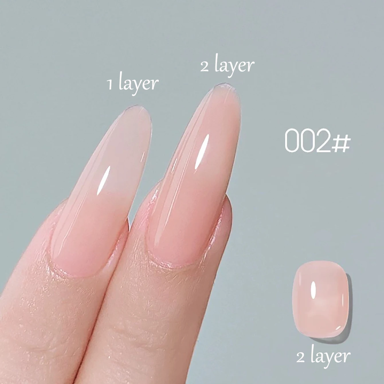 1 pièces ZH hydratant peau rafraîchissant rose blanc glace Transparent nu Gel vernis à ongles été populaire doux blanchissant Nail Art