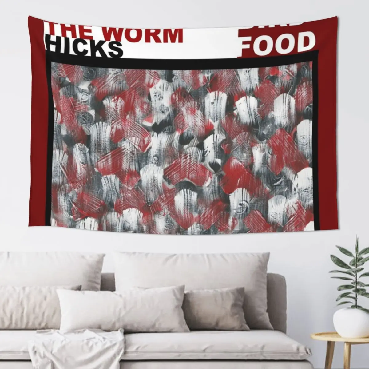 

Marcus 'The Worm' Hicks Album Cover Tapestry Wall Coverings Wall Hanging Wall Decoration Items Room Decor Tapestry