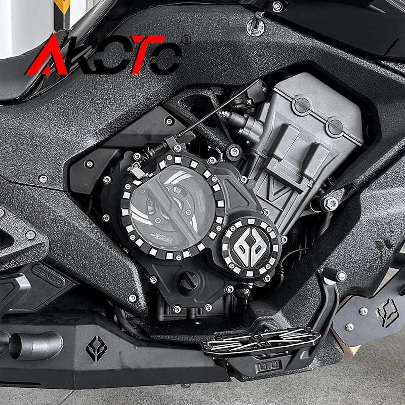 Motorcycles Accessories Transparent Clutch Cover Engine Side Cover Guard FOR BNEDA LFC700 LFC 700 700LFC BD700 2025-2026 Parts