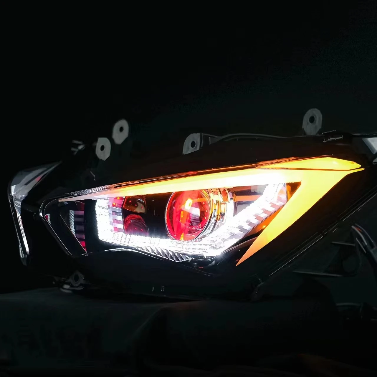 ZX25R ZX6R ZX4R 2021 2022 Projector Light Emitting Diode Modified Accessories 400 Headlights