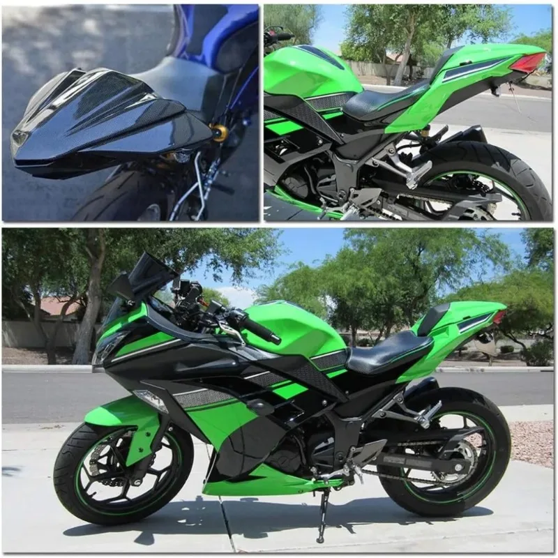 Motorcycle Rear Seat Cover Cowl Fairing for Kawasaki EX300R EX300 ZX250R EX250R Ninja 300 300R 250 250R 2013-2019
