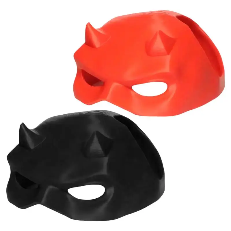 Demi-masque de chauve-souris noire Avenger pour chats et chiens, jouets mignons pour animaux de compagnie, vêtements de sauna pour la fête des animaux de compagnie, cool et créatif, sourire et héros, cadeau