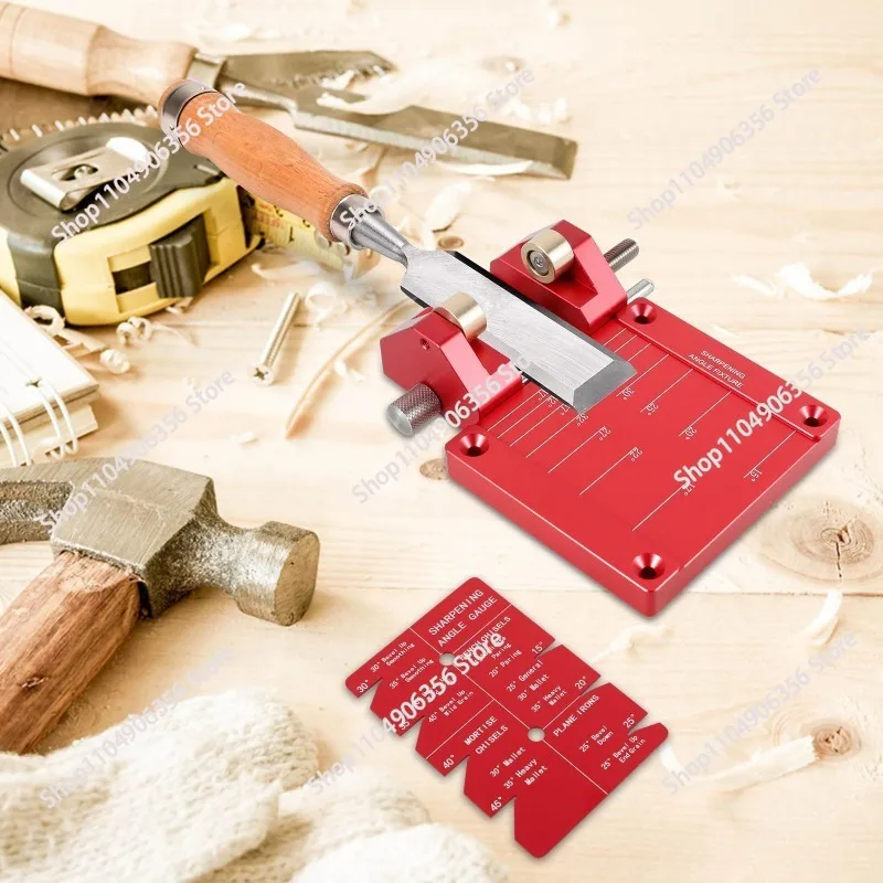 

for 5/32 "to 3" Woodworking Chisel Angle Sharpener Manual Chisel Angle Planer Manual Positioner Hardware Tools