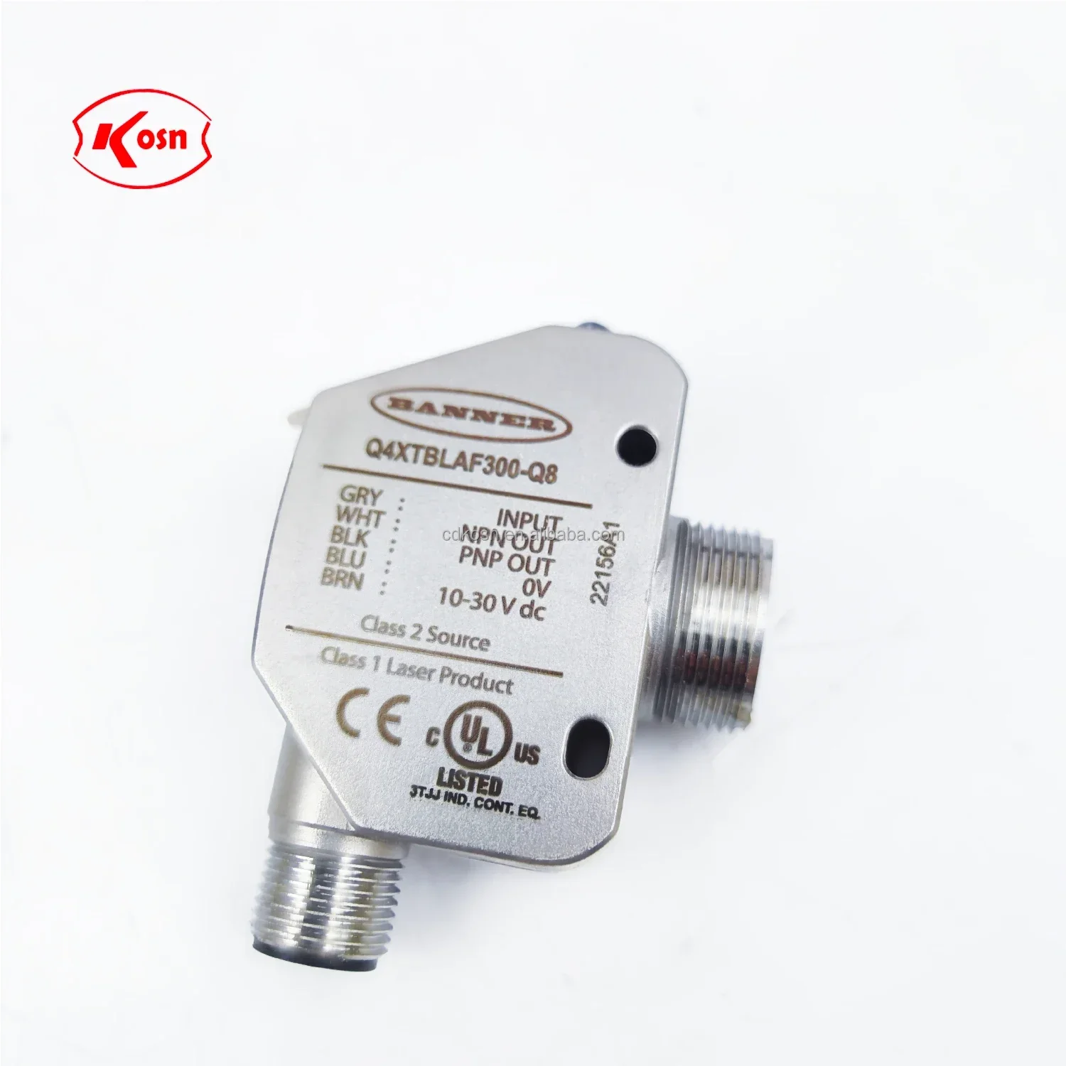 Best price Banner  sensor Q4XTBLAF300-Q8 distance range 300mm