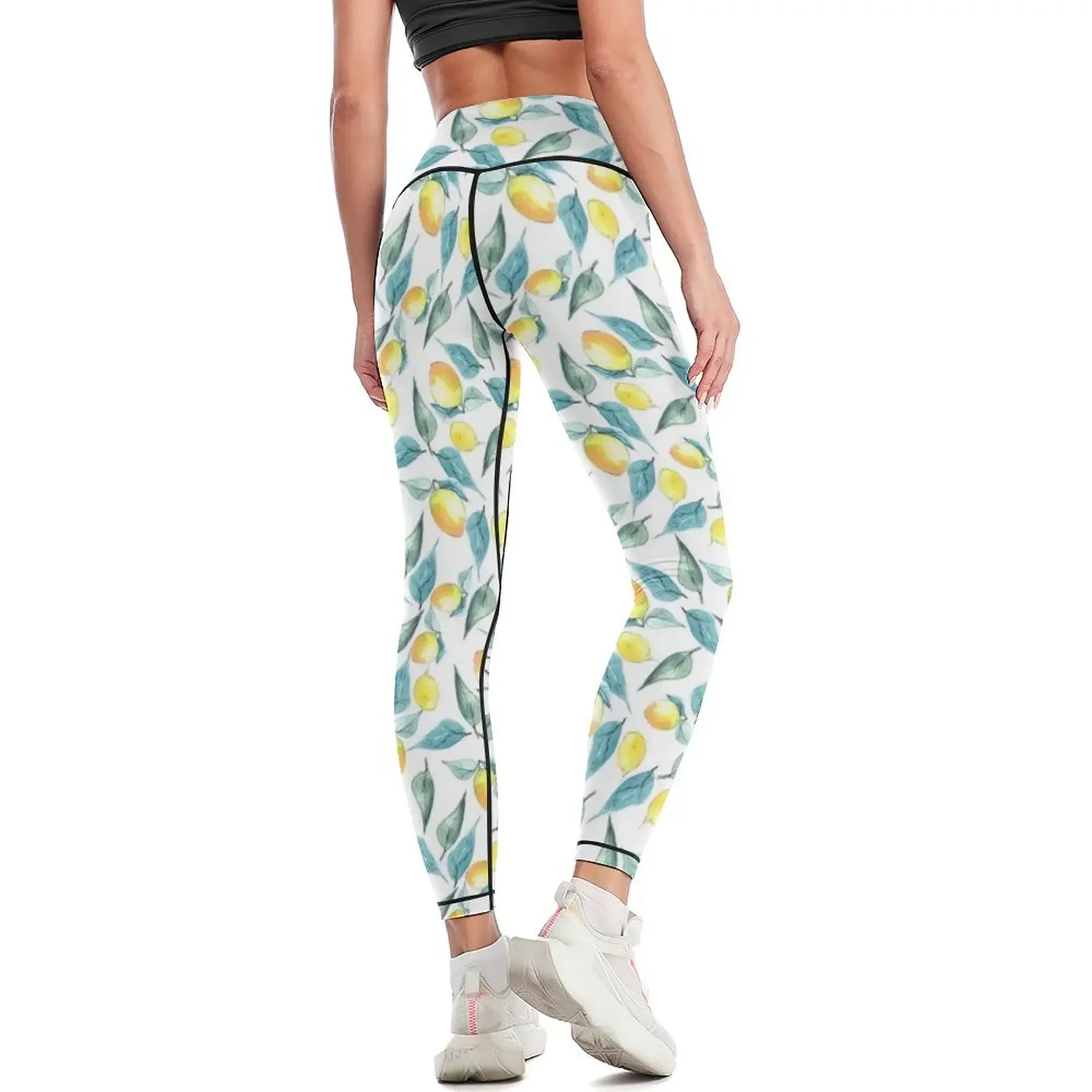 Lemon Leggings Sportswear woman gym Legging sport harem pants fitness set gym Womens Leggings