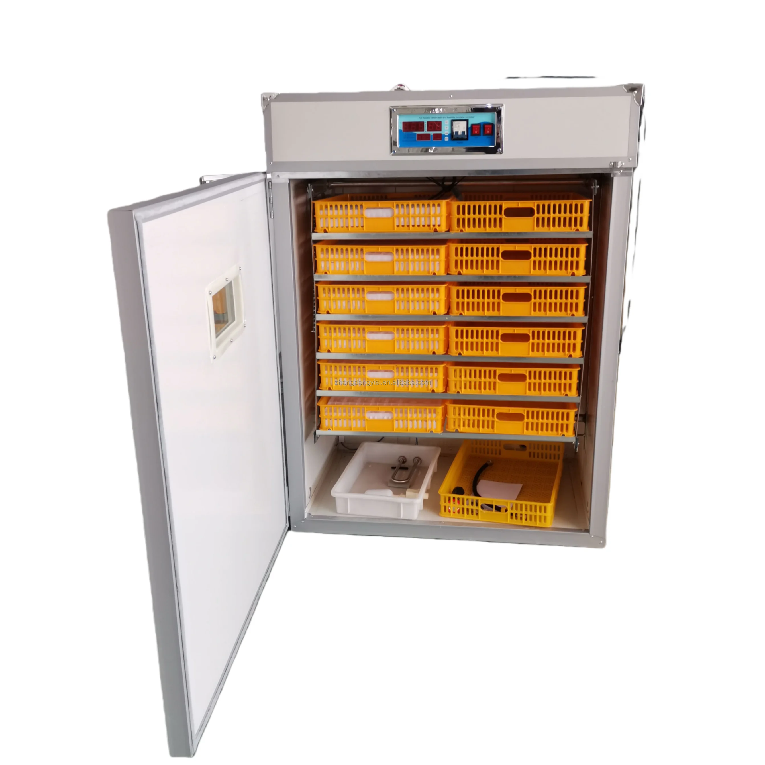حاضنة بيض كبيرة السعة لتربية ا - مراجعة Poultry Incubator وسعره
