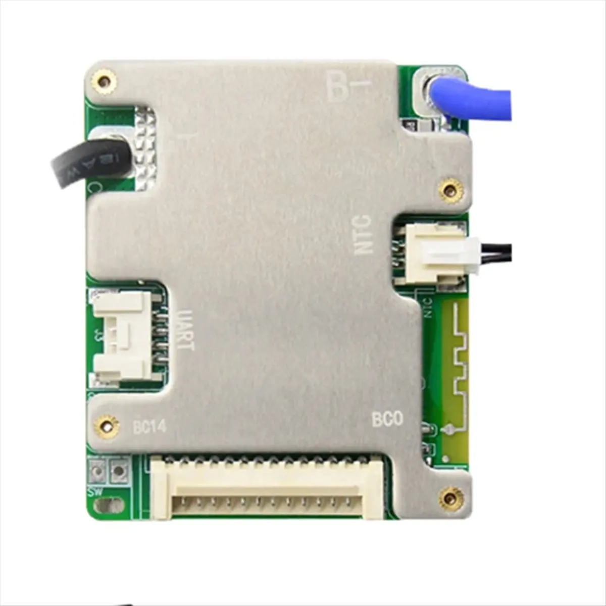 AT42 JBD Smart 7-14S Automized Identify 24V 36V 48V Built-in BT UART Li-Ion Balanced Board for E-Bike 30A