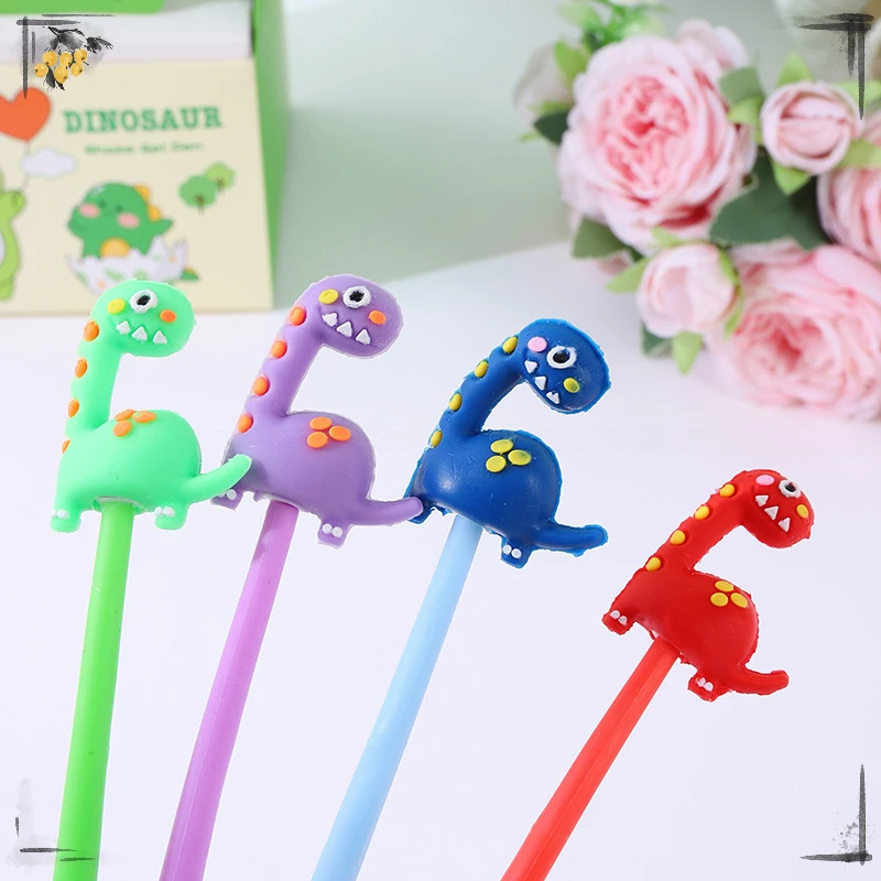 

48 Pcs Cartoon Dinosaur Rocking Music Gel Pens Set Cute Shape Pen Student Gift School Stationery Back To School