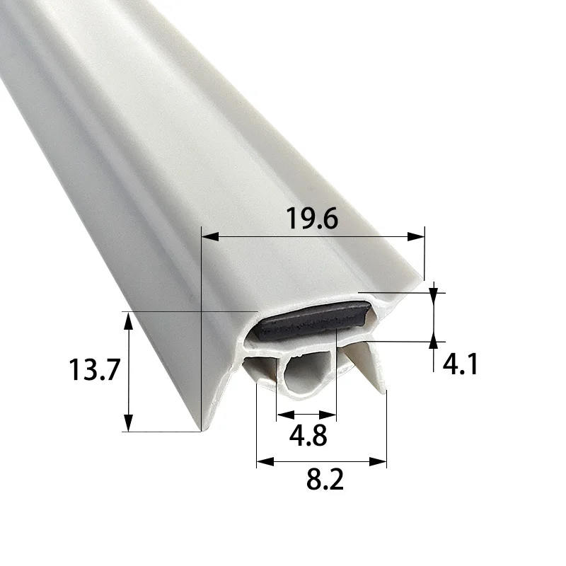 260 Energy Efficient Fridge Door Seal Magnetic Rubber Gasket Universal Replacement Lower Energy Cost