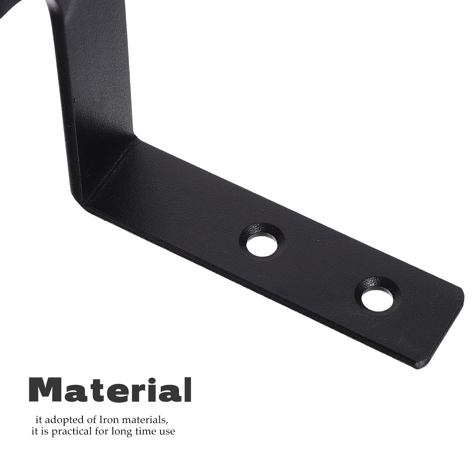 2 Pcs Mattress Anti-slip Baffle Iron Retainer Bed Frame Stabilizer Fasteners Slide Stopper Bar Metal Non-slip Holder