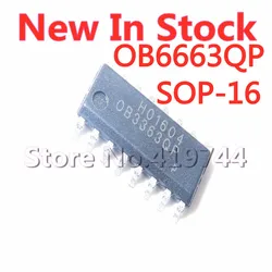 5PCS/LOT OB3363QP OB3363 SOP-16 SMD backlight control chip NEW In Stock