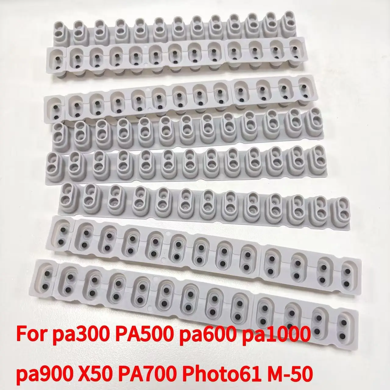 For Korg PA1000 PA300 PA500 PA600 PA900 X50 PA700 Photo61 M-50 Conductive Rubber Key Contact Conductive Strip