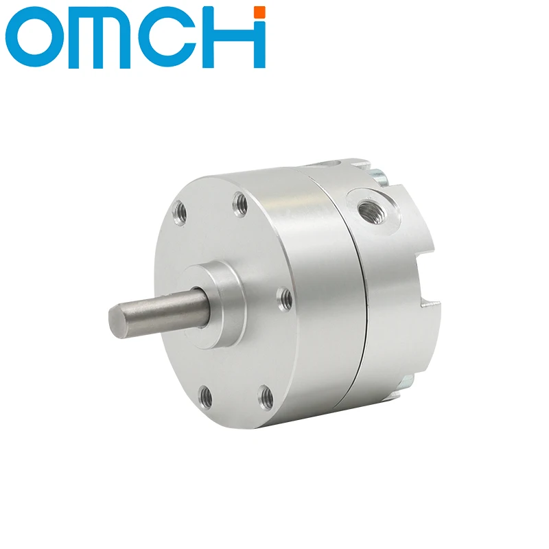OMCH CRB2BW Series Bore10/15/20/30/40 SMC Type Air Rotary Pneumatic Cylinder Single Blade Double Axis Aluminum Alloy