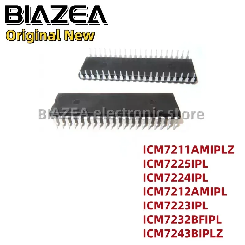 1piece ICM7211AMIPLZ ICM7225IPL ICM7224IPL ICM7212AMIPL ICM7223IPL ICM7232BFIPL ICM7243BIPLZ DIP40