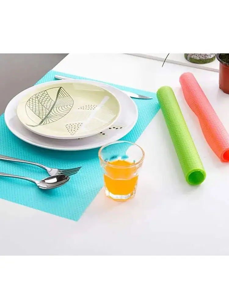 1/4/8pcs 29*44cm(12' X 15'） Waterproof Refrigerator Liner, Rectangle Moisture-Proof Pad, Washable Fridge Mat, Placemat For Home
