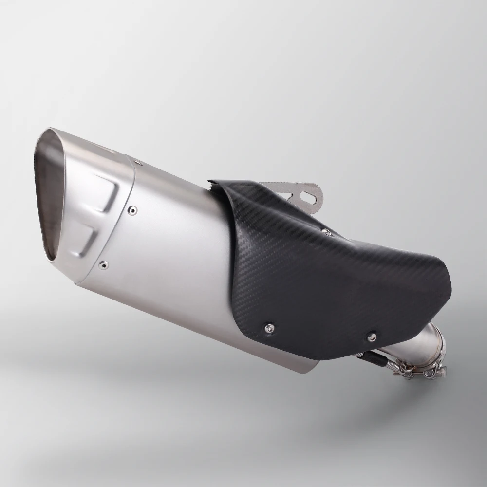 High PerformanceMotorcycle Modified Exhaust Pipe Stainless Steel Mid Section Tail Section Set ZX4R ZX25RR