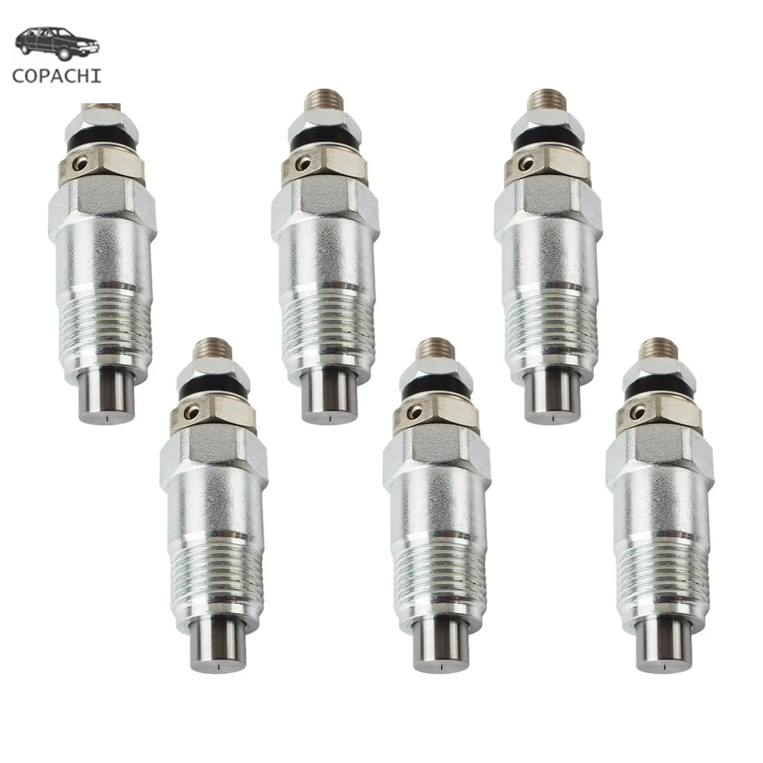 6pcs 093500-1810 23600-48011 093500-1800 23600-56011 Engine Fuel Injectors for Toyota 2B/B 2J/2H Car Accessories Parts