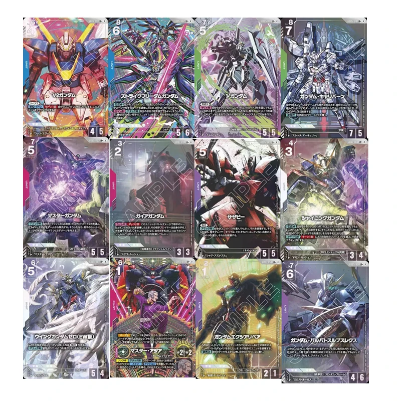 New Bandai Gundam Card Game Freedom Ascension GD05 Booster Box Strike Freedom Ν Gundam LR++ Japanese Version Anime Collectible