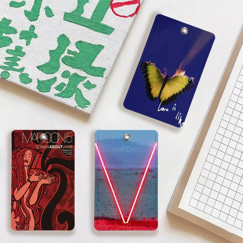 

Модный брелок-держатель для карт M-MaroON-N на 5 карт с веревкой для ключей, для удостоверений личности и кредитных карт, аксессуар, подарок