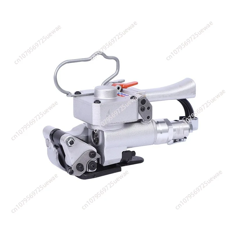 Plastic Steel Belt Pneumatic Packer Portable Buckle-Free Hot Melt Bale Tie Machine