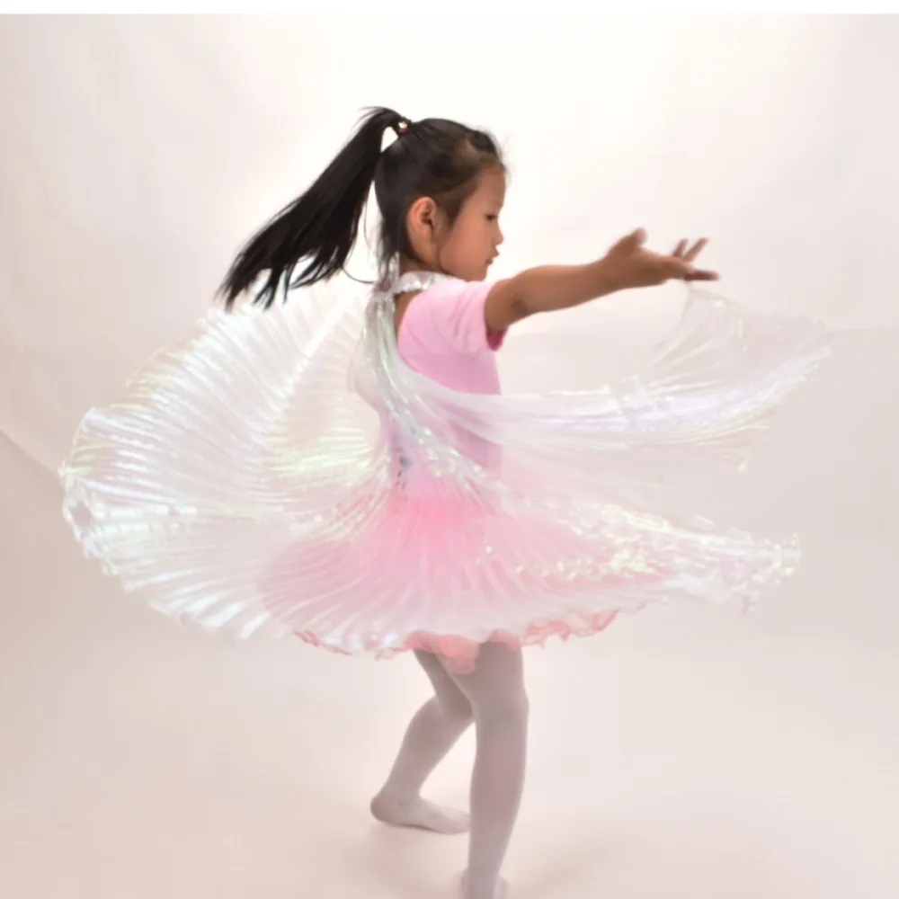 Handmade Crochet Capelet Wings Model Neckpiece Belly Dance Performance Costume Halloween Party Ethereal Dramatic Look