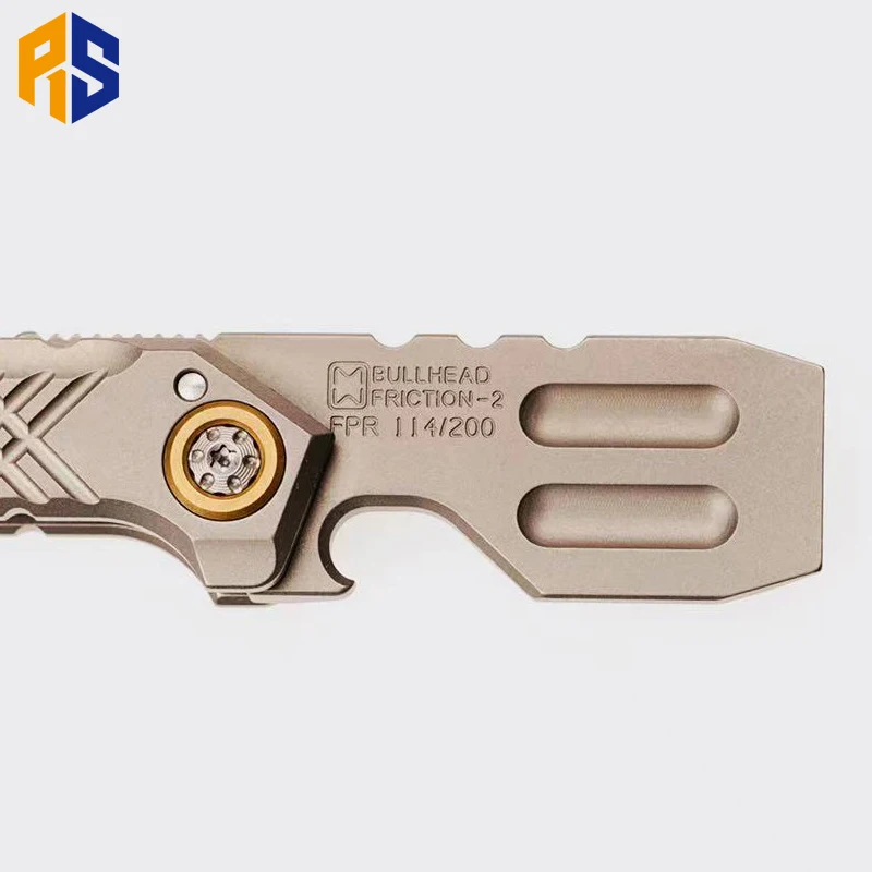 Moyeworks RUISHA 2.0 Folding Crowbar Multi-functional Defensive Titanium Alloy Mechanical And Tactical Equipment Tools