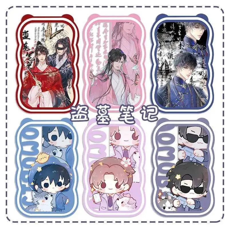 

The Graver Robbers' Chronicles Wu Xie Kylin Zhang Wave Lanyard Travel Cards Cover Keychain Holder Meal Card