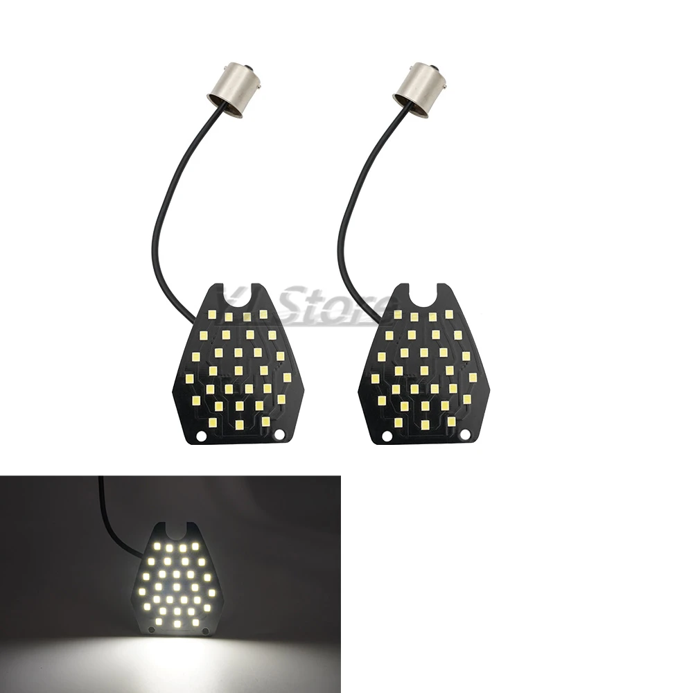 صالح لهوندا CB400 CB1300 / CBR600RR / CBR1000RR 2004 2005 2006 2007 دراجة نارية LED الخلفية بدوره ضوء مؤشر الإشارة 1156 1157