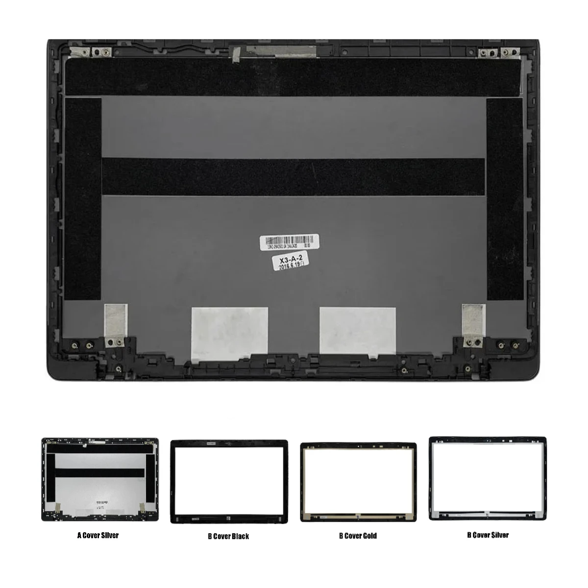 Capa Traseira Superior para Laptop  Swift 3 SF314-51 SF314-51G, Capa Frontal em Preto, Prata e Ouro A cover B cover shell