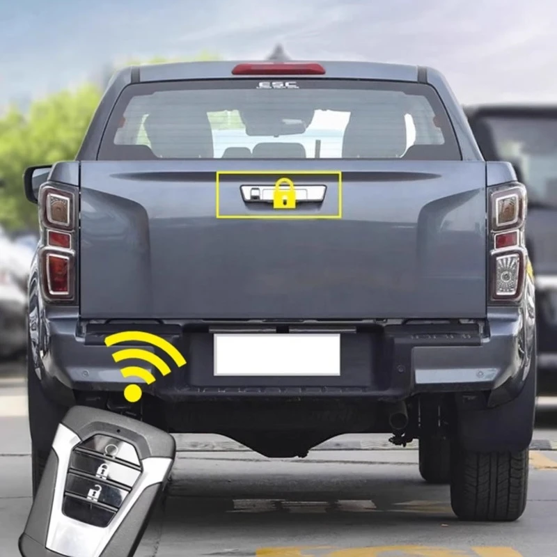 Security Pop Lock Door Car Tailgate 12V Voltage Power Tailgate Lock Module for Isuzu Dmax D-MAX 2021-2025 Electric Tailgate
