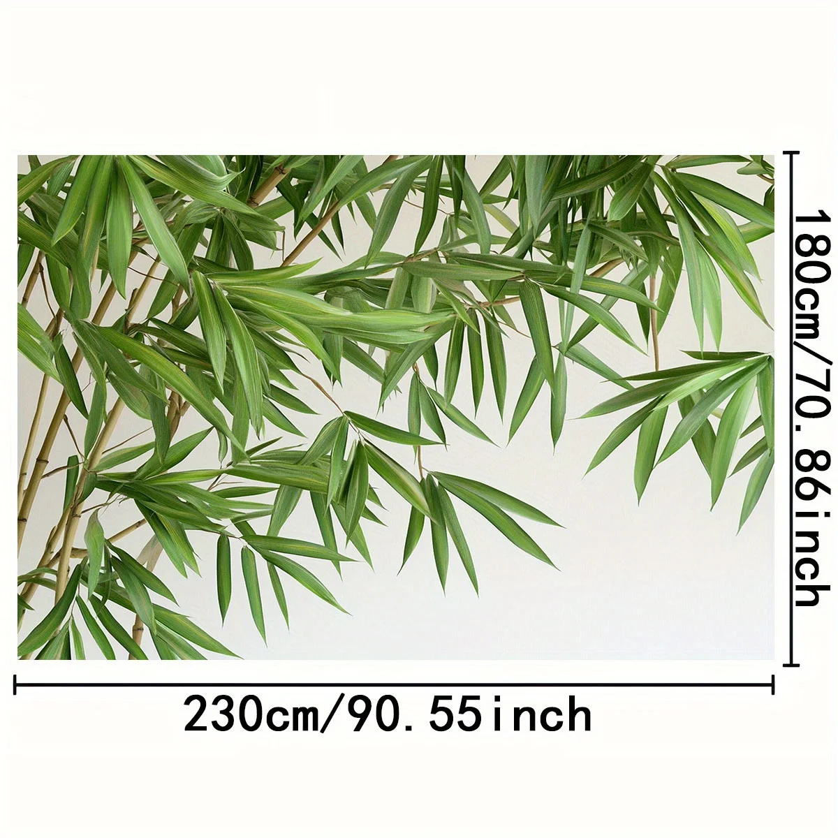 قماش بخلفية جديدة من الخيزران - إضافة مشهدًا فريدًا لمهرجانات الربيع وحفلات ذات طابع طبيعي