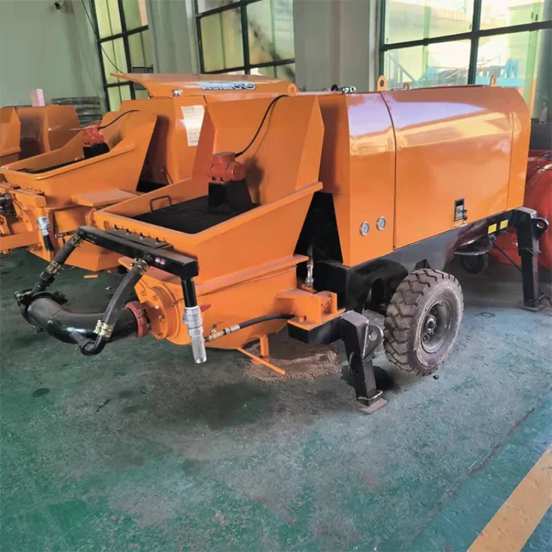 YG High Performance Diesel Concrete Pump Machine Construction Column Transport Pump Concrete Mixer Pump Machinery for Mexico