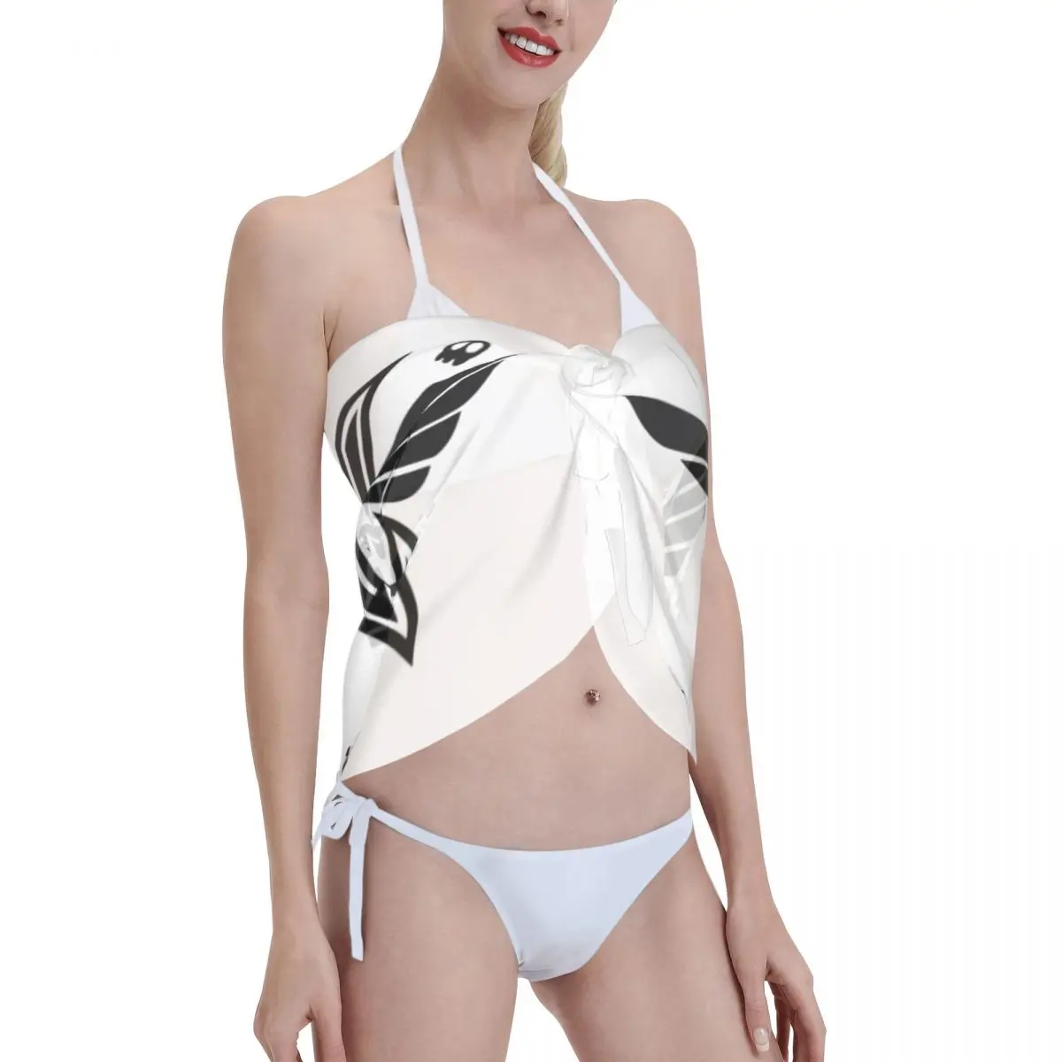 Abito da spiaggia casual alla moda personalizzato Babymetal Japan Band Decora Hip-hop Rock Band Donna Sarongs corti Avvolgente da spiaggia per costumi da bagno