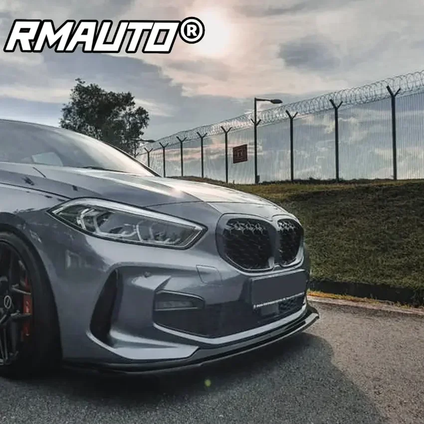 

For BMW 1 Series F40 M-Sport Hatchback 2020+ Front Bumper Lip Splitter Diffuser Spoiler Bumper Guard Car Accessories Body Kit