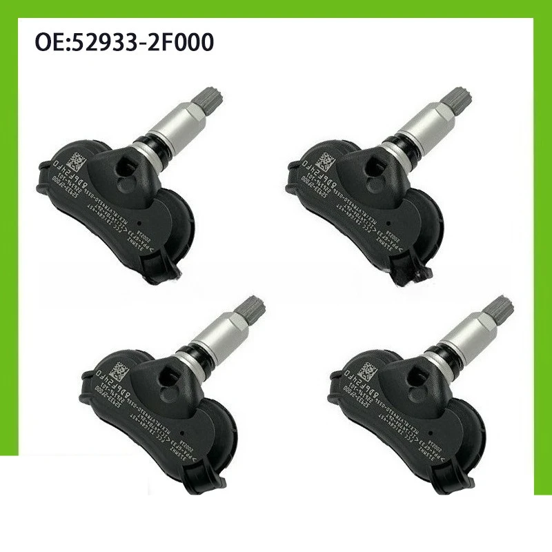 

52933-2F000 529332F000 4pcs Tire Pressure Sensor for Hyundai Kia Accent Sonata Tucson Kia Rio Spectra Sportage Auto Parts