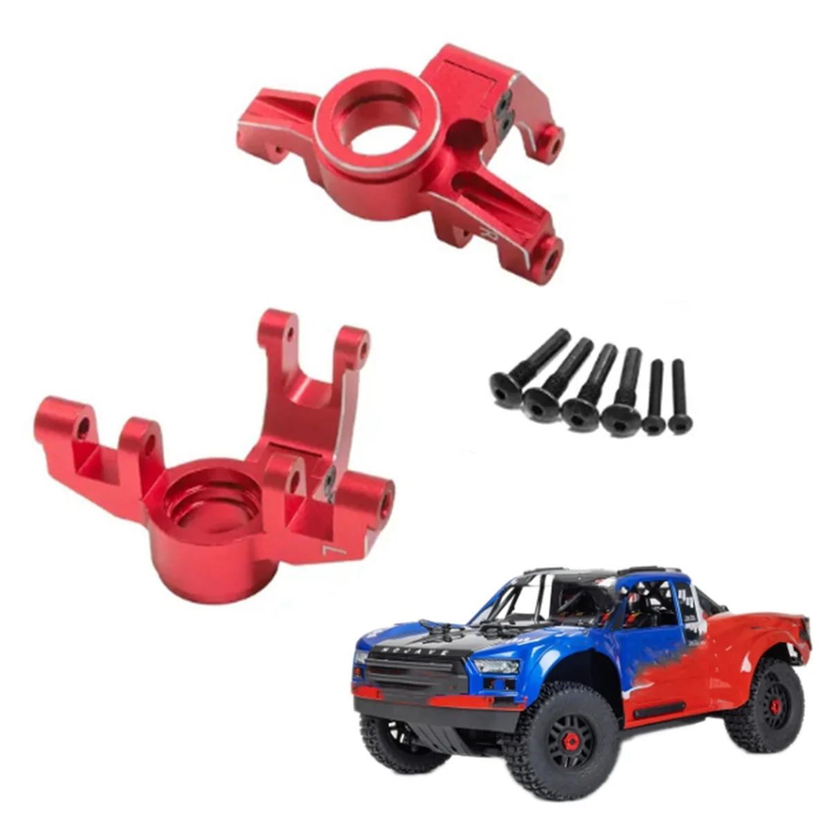 محور خلفي لكأس التوجيه المعدني ، قطع غيار ترقية السيارة ، كوب محور لسيارة Arrma Mojave 4S Kraton منبوذة 4S 4X4 BLX