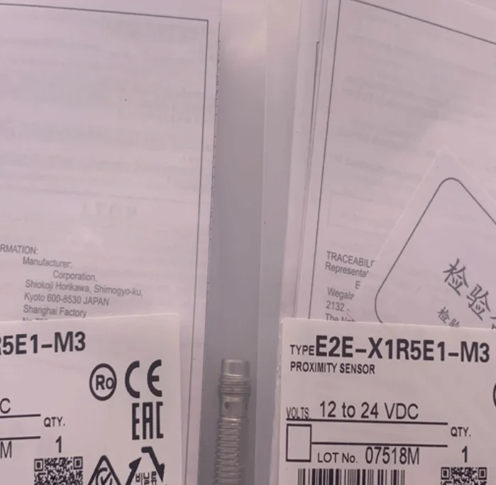 

3PCS New Proximity Switch E2E-X1R5F1-M3-Z E2E-X1R5E1-M3-Z E2E-X1R5E1-M3 E2E-X1R5E1-M1 E2E-X1R5E2-Z