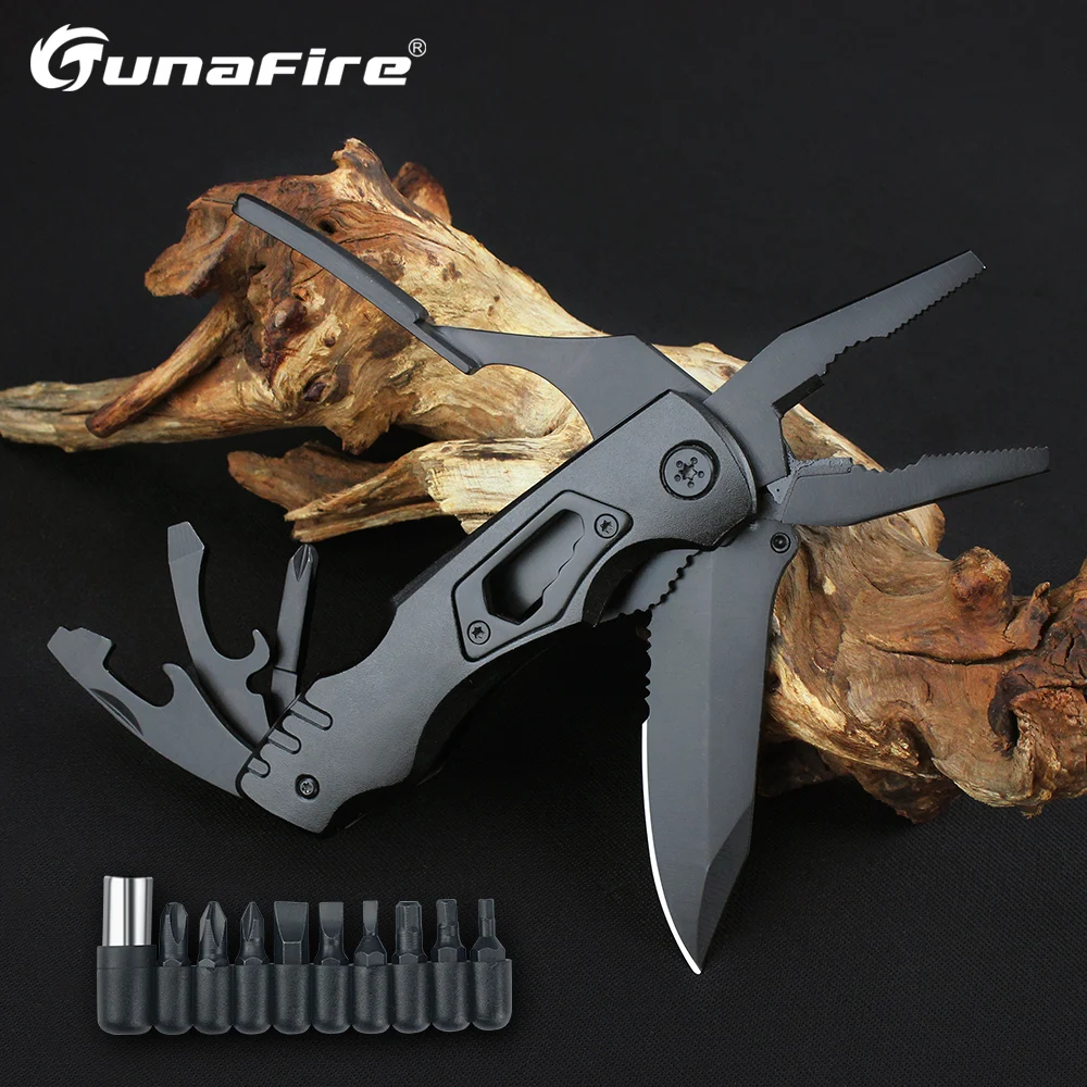 

Tunafire Multifunctional Swiss Army Knife Cutting Pliers Screwdriver Outdoor Camping Survival Emergency Multi Hand Tools Nextool