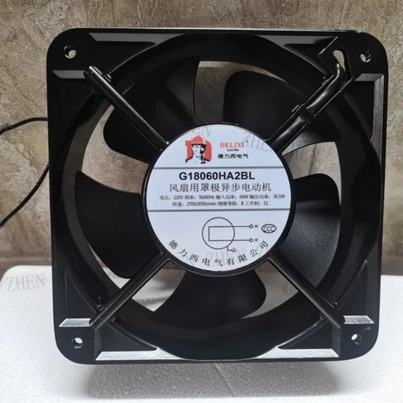 Y  1 Pc. G18060HA2BL-C-W 220V Axial Cooling Fan