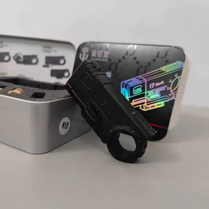 

Edc Stan Gun Fidget Roller Pistol Guns Eject Stress Relief Toy Best Spinner Mechanical Pushing Sensory Cool Stuff Adults Gift